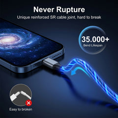 Flowing Light Charging Cable